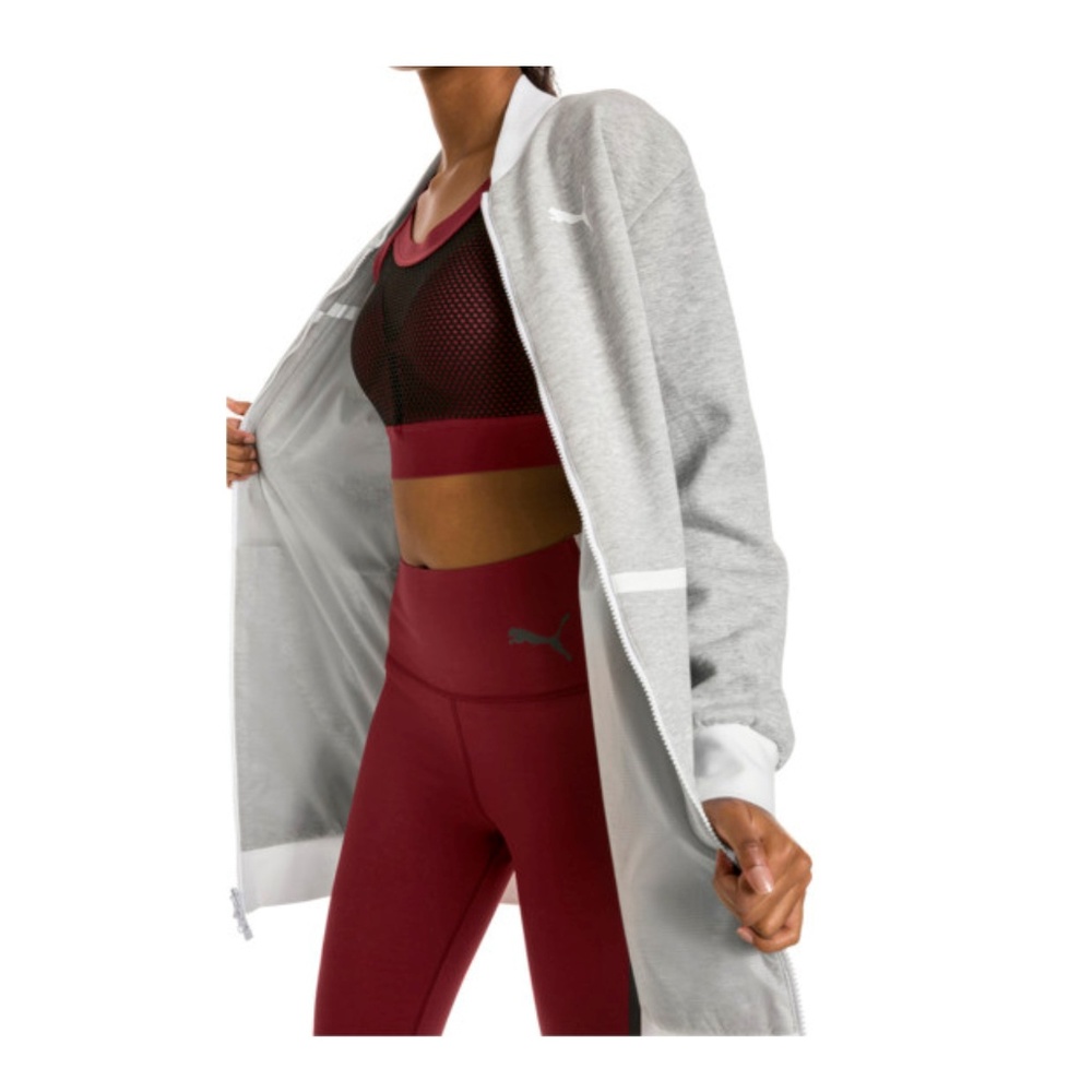 Puma Grey By Selena Gomez Jacket Glacier Jacket - Picture 3 of 8